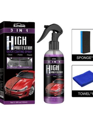 Rayhong 3 in 1 High Protection Fast Automotive Paint Spray Automatic Hand Paint Color Change Cleaning Coating Spray