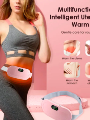 Electric Heating Vibration Menstrual Heat Pad Belt For Period Cramp Relief Simulator