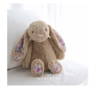 Jellycat Bonnie Rabbit Floral Ears Plush Toys Rabbit Stuffed Dolls Kawaii Room Decor Toy Soft Sofa Cushion Kids Birthday Gifts