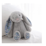 Jellycat Bonnie Rabbit Floral Ears Plush Toys Rabbit Stuffed Dolls Kawaii Room Decor Toy Soft Sofa Cushion Kids Birthday Gifts