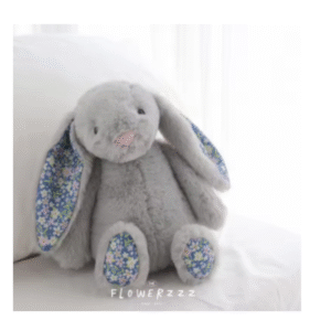Jellycat Bonnie Rabbit Floral Ears Plush Toys Rabbit Stuffed Dolls Kawaii Room Decor Toy Soft Sofa Cushion Kids Birthday Gifts